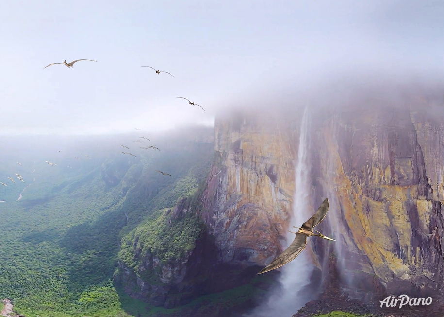 Angel Falls millions of years ago