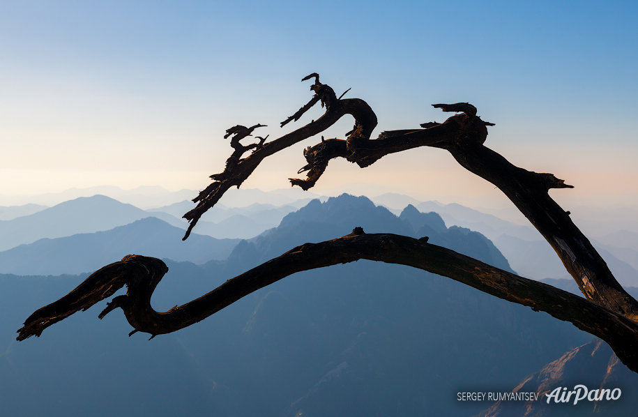 Huangshan mountains, China