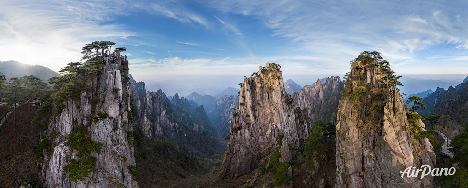 Huangshan mountains, China