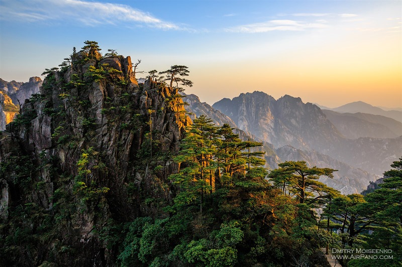 Huangshan mountains, China