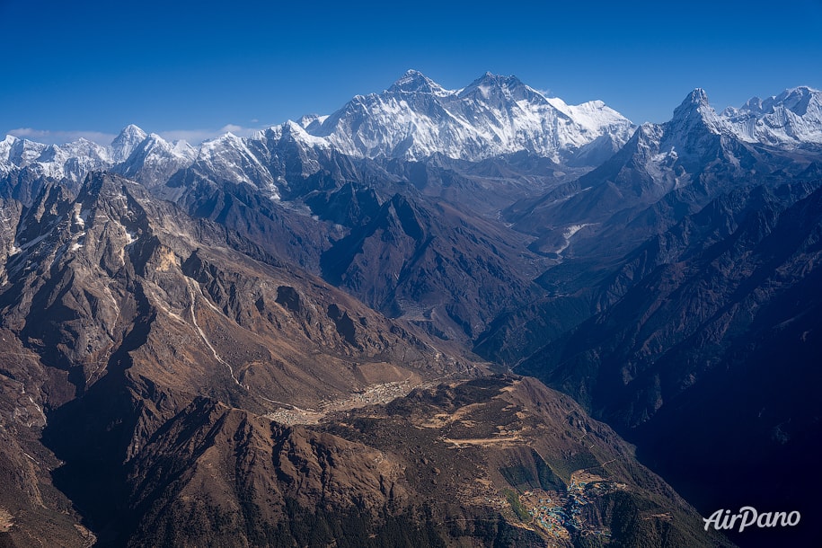 Nepal mountains, Namche Bazar