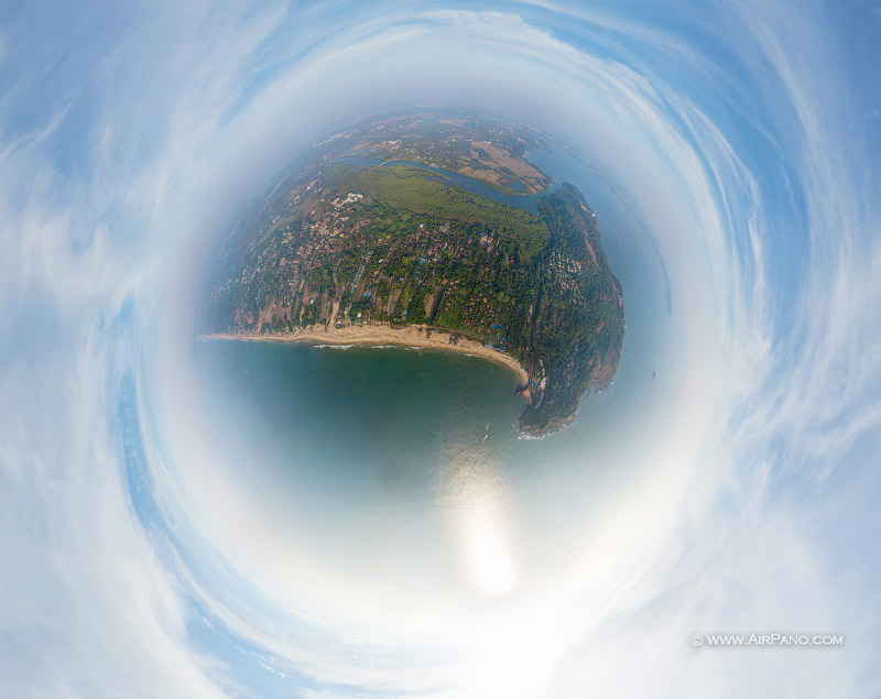 Above Sinquerim Beach. Northern Goa, India