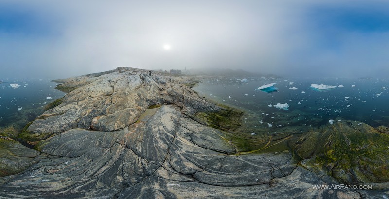 On the shore of Ilulissat