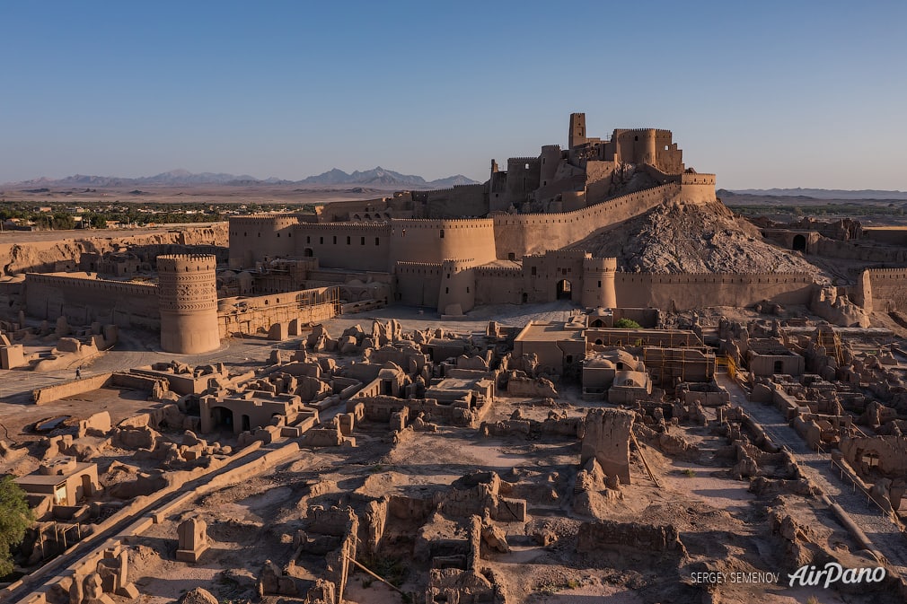 Bam citadel from above