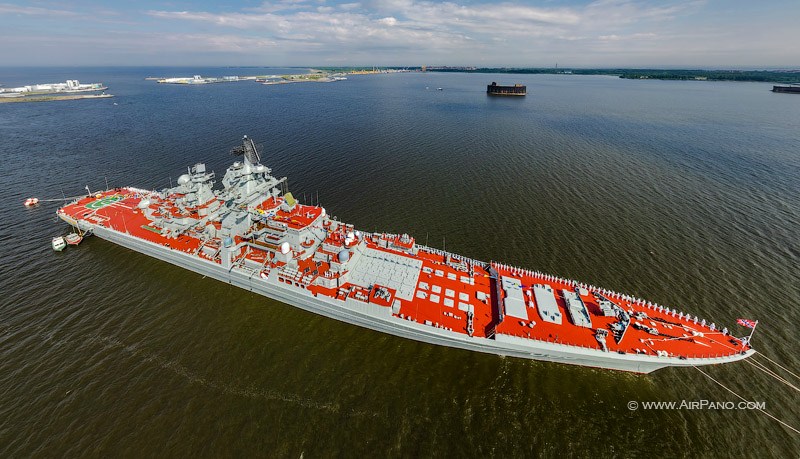 Rehearsal of the Russian Navy parade 2017