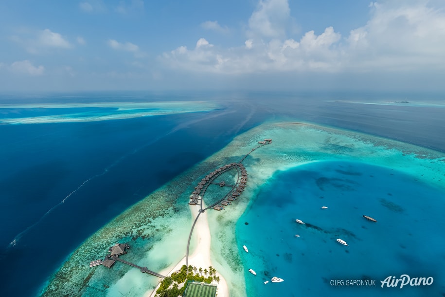 Maldives from above