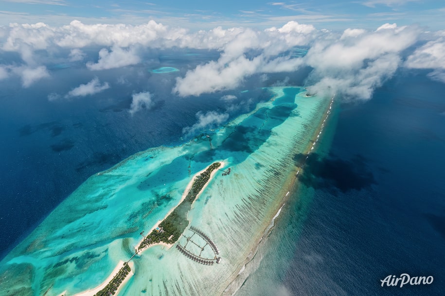 Maldives from above