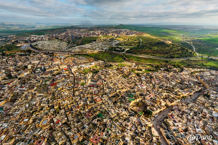 Fes, aerial view