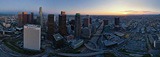 Los Angeles at dusk, CA, USA