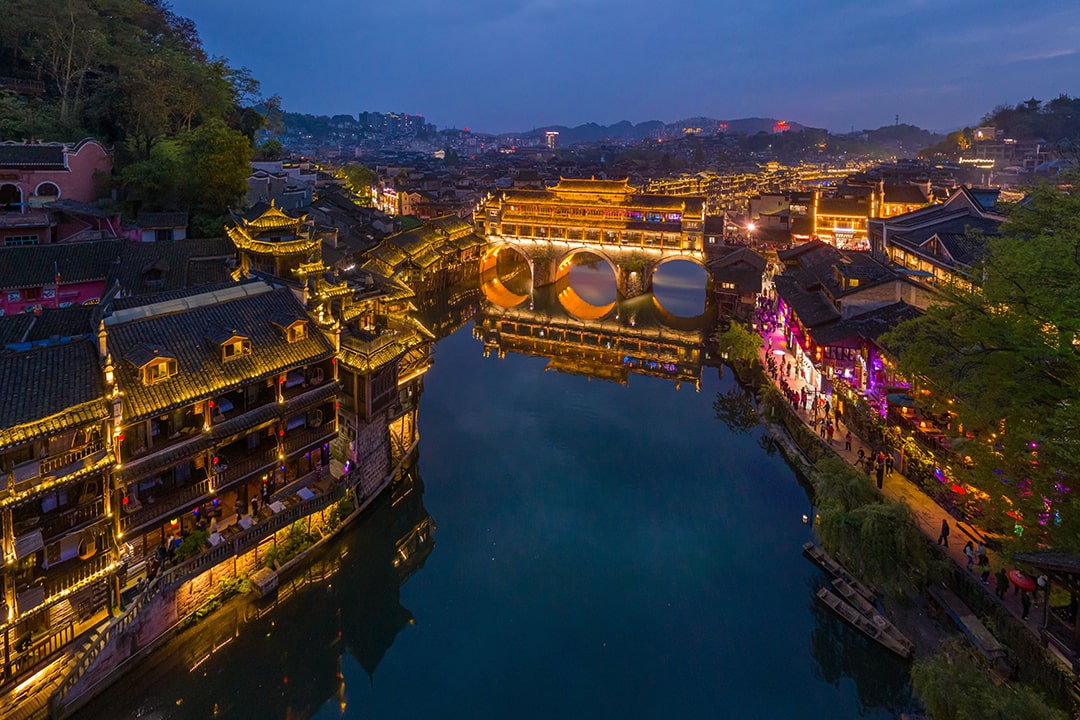 Ancient town of Fenghuang, China