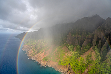 Hawaii. Oahu and Kauai. 360 video in 12K