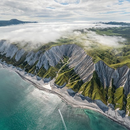 Iturup Island. The Southern Kurils, Russia