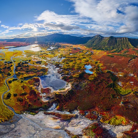 Uzon caldera, Kamchatka, Russia. Part I