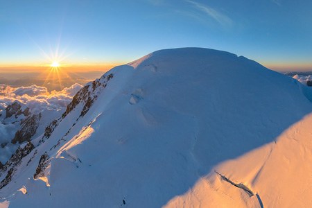 Mont Blanc, Italy-France. Part IV