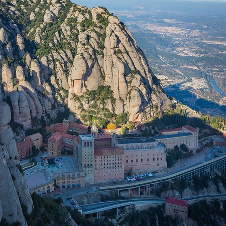 Abbey of Montserrat, Spain