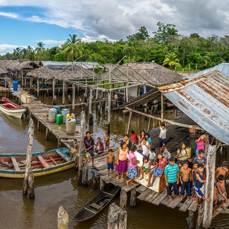 Delta of the Orinoco River, Venezuela