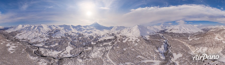 Snow Valley, Kamchatka, Russia