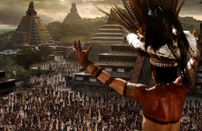 Frame from the movie «Apocalypto»   