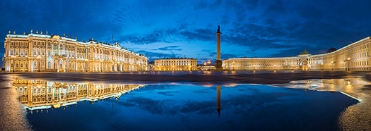 Virtual travel to Saint Petersburg, Russia