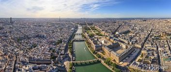 Above the Seine