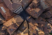 Bird's-eye view of Siena #21