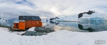 Panorama of the Danco Coast