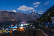 Lukla at night