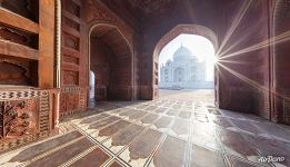 View from the mosque