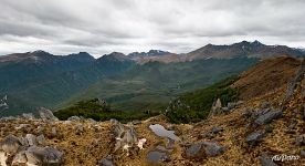 National Park Fiordland, Rod Point from the Air