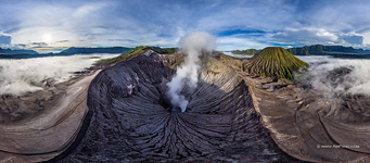 Bromo volcano and Batok volcano #4