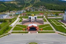 Yuzhno-Sakhalinsk. Victory Square