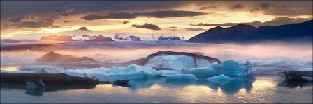 Jokulsarlon glacial lagoon, Iceland