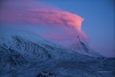 Volcano Klyuchevskaya Sopka, Kamchatka, Russia