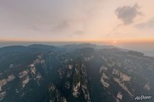 Heaven Pillar at sunset