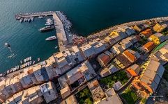 Above the houses of Porto Venere