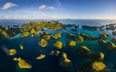 Sunset at Wayag Islands, Raja Ampat, Indonesia