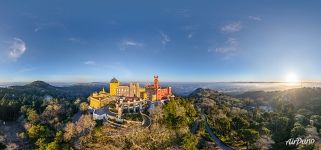 Pena National Palace. Panorama