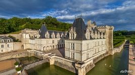 Facade of the Château de Villandry