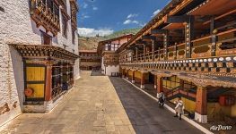 In the Rinpung Dzong