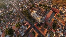 La Merced Church at sunset