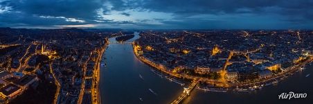 Budapest at night