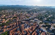 Bird’s eye view of Saint-Raphaël