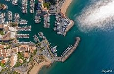 Above the Port Fréjus