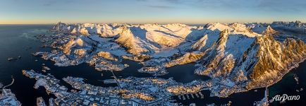 Svolvær at sunrise