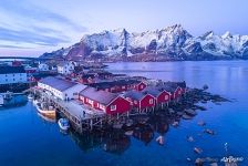 Little houses in Norway