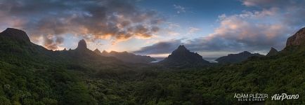 Belvedere de Opunohu, Moorea