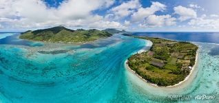 Motu Murimaaora, Southern tip, Tefarerii, Huahine Motu Murimaaora, Southern tip, Tefarerii, Huahine