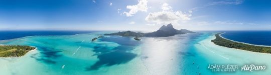 South-East lagoon of Bora Bora