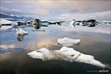 Jokulsarlon glacial lagoon, Iceland