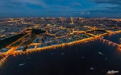 Above Neva River, St. Petersburg